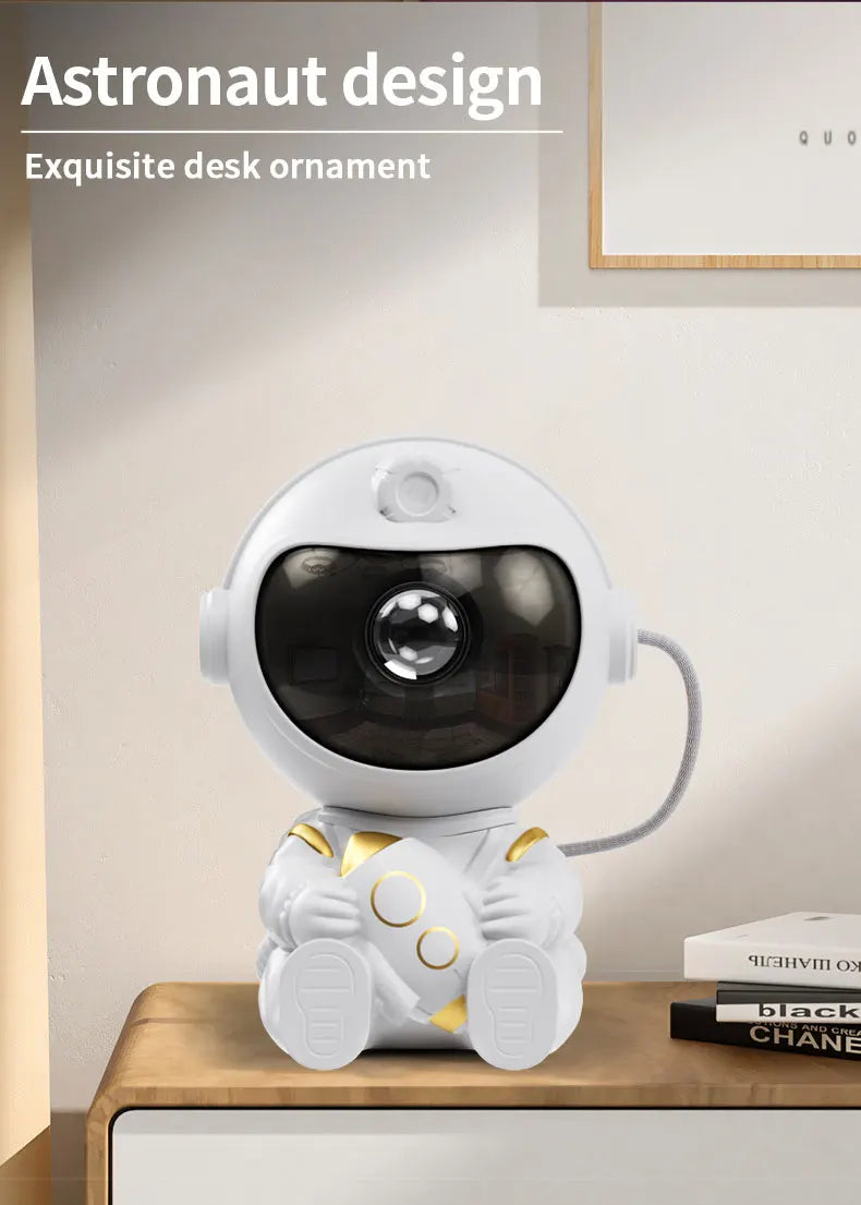 Astronaut Galaxy Projector – Starry Night Light with Remote Control